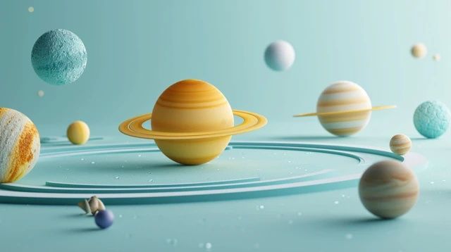 土星探索：太陽系的獨(dú)特行星揭秘(圖集)
