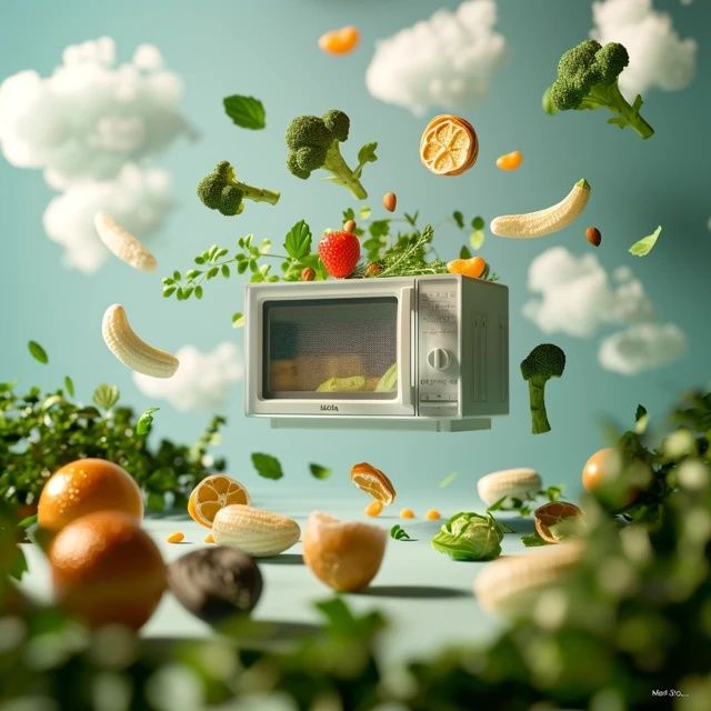 
微波爐美食大解密：超簡單家常美食制作指南與注意事項。