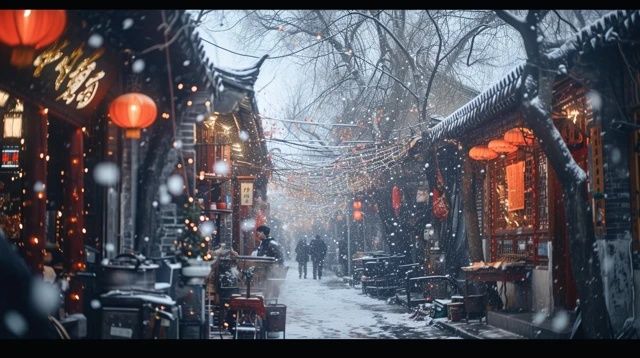 雪中浪漫！北京雪花飄落，這些美食與雪景更配哦～