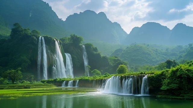 旅行探秘亞洲最寬瀑布！落差290米！千瀧溝大瀑布，氣勢磅礴壯觀！