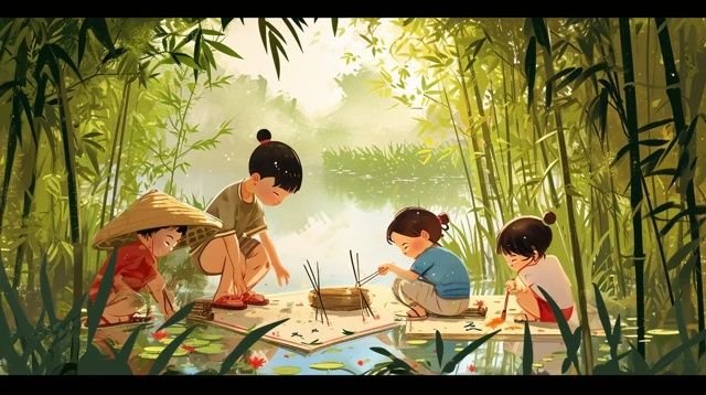 高縣羅場鎮(zhèn)幼兒園大班春游與春天的一場浪漫約會
