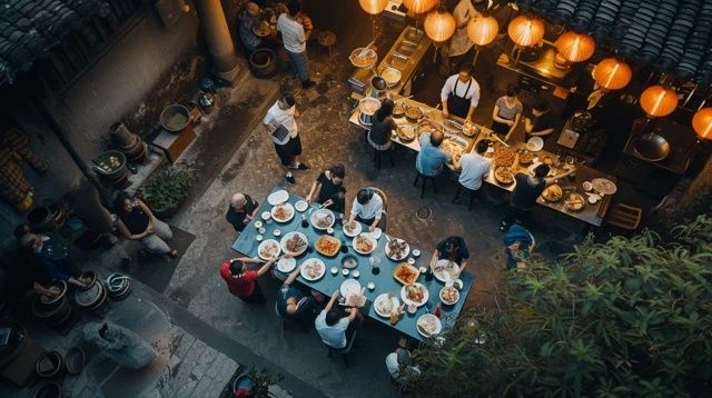
杭州美食地圖：一圖掌握美食天地