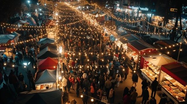 縣域夜市地攤經(jīng)濟(jì)騰飛：釋放多重積極信號