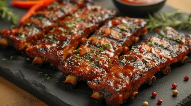 推薦美食榜單大揭秘：炙熱排骨風(fēng)頭無兩！風(fēng)靡網(wǎng)絡(luò)的廚師大展廚藝絕學(xué)。