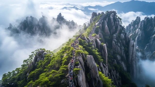 懶人福利！秦嶺天竺山：4A級景區(qū)無痛游，涼爽云海隨便看