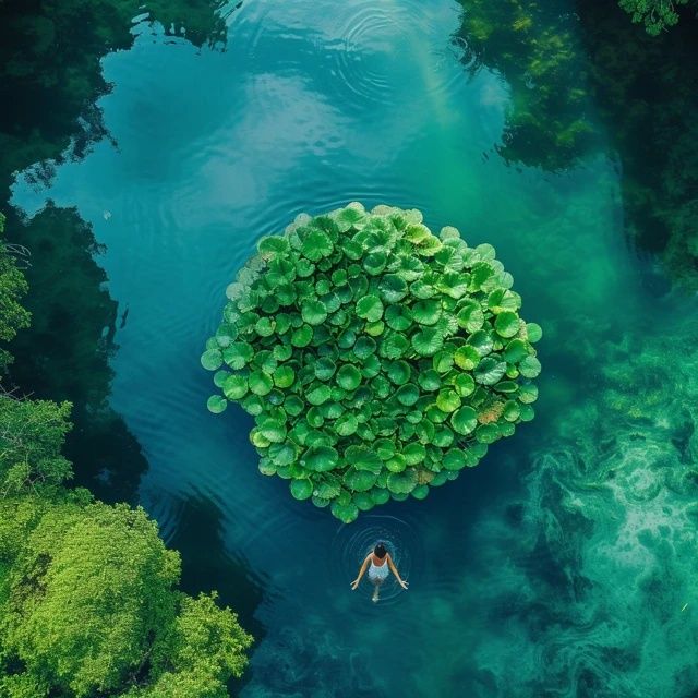北海濕地云南高原上的綠寶石，自然的調(diào)色盤