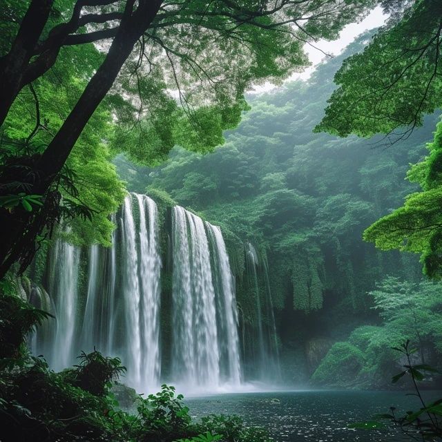天河潭，位于貴陽市花溪區(qū)石板鎮(zhèn)，是一處集飛瀑、清泉、深潭、奇石、怪洞與天生石橋于