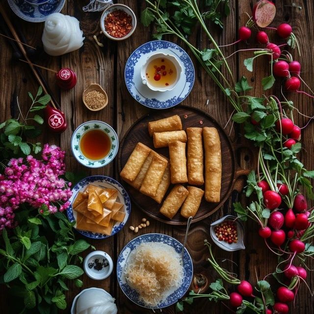 簡簡單單又一餐，兩個(gè)鴨爪子、一個(gè)鵝掌、一個(gè)甜辣餅、一碗豆腐花，這就是我的中餐