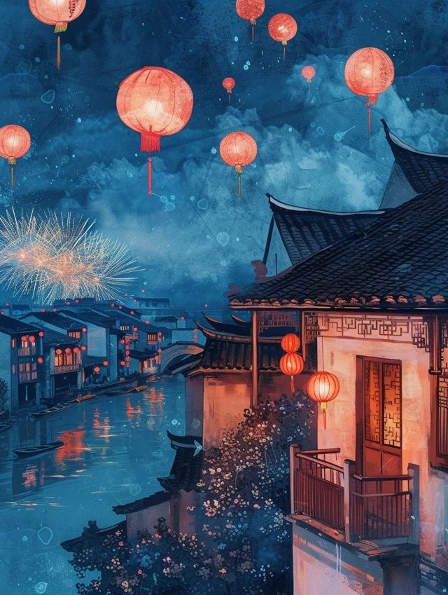 夜幕降臨下的梅州，我被這座古城的迷人魅力深深吸引