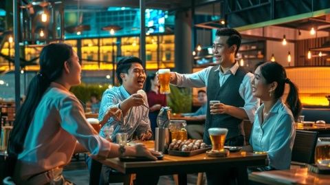 夏日狂歡圣地：三水西甲啤酒廣場，暢飲美食，歡樂無限！