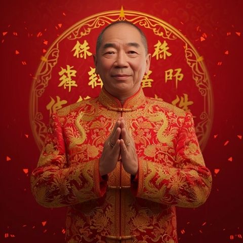 宗老，娃哈哈集團的締造者，他的追悼會已經完備，準備妥當,明天上午10點