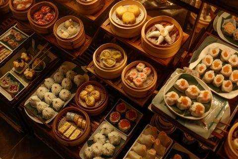 黃岡的傳統(tǒng)糕點(diǎn)種類繁多，其中比較有代表性的有寶斗餅和鴨蛋酥