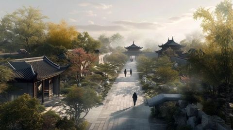 浙江臺(tái)州：探訪中國(guó)畫(huà)里的村莊東屏古村