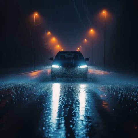 雨天行車安全指南：降速、控距、亮尾一個都不能少！