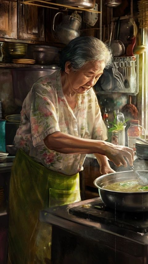 一次，黃磊在節(jié)目里做了一個(gè)雞爪軟骨湯，全場(chǎng)眾人都紛紛說(shuō)好吃，只有那英說(shuō)道我覺(jué)