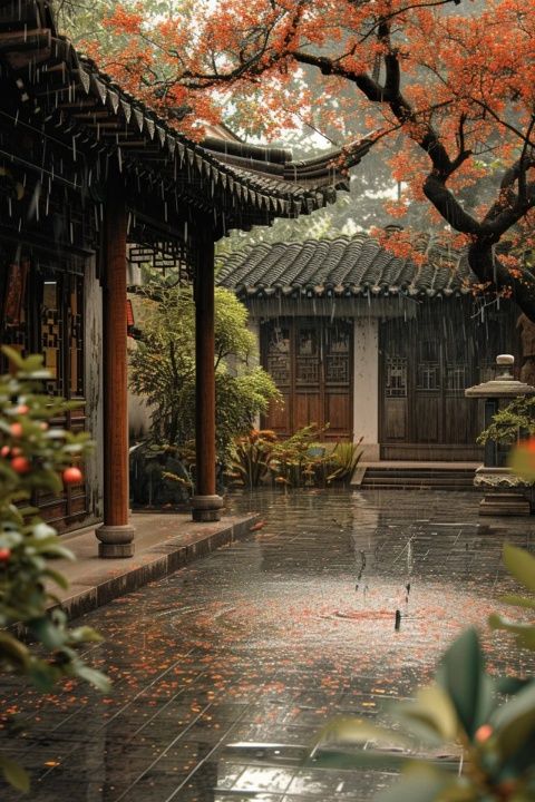 玉河泉深藏村中，一瞥即迷人，探尋泉眼需留心