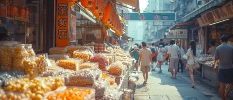 全紅嬋家鄉(xiāng)變美食天堂：熱鬧非凡的小吃街與秩序挑戰(zhàn)