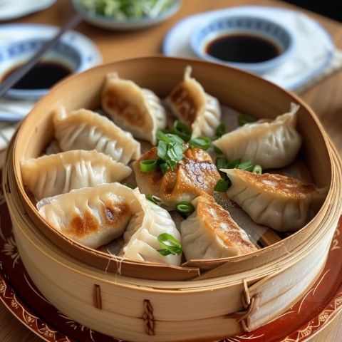 武漢特色小吃“鍋貼”：餃子般的外觀，獨(dú)特風(fēng)味，夜市的繁華美食記憶