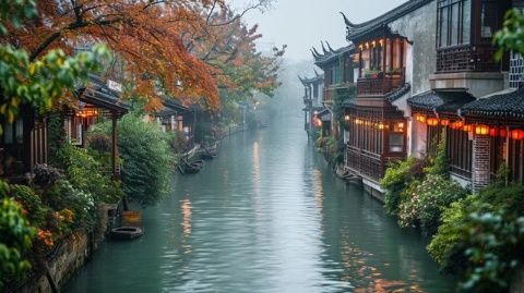 夢(mèng)回江南：蘇州古韻之旅——七里山塘街、拙政園與虎丘塔的穿越時(shí)光之旅