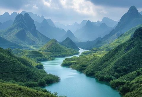印江土家族自治縣山水之間的風(fēng)情畫卷