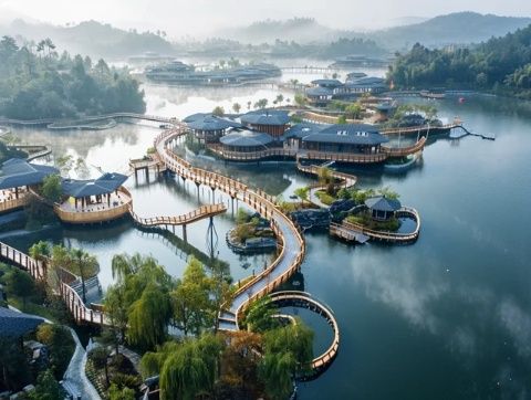 印江土家族自治縣山水之間的風(fēng)情畫卷