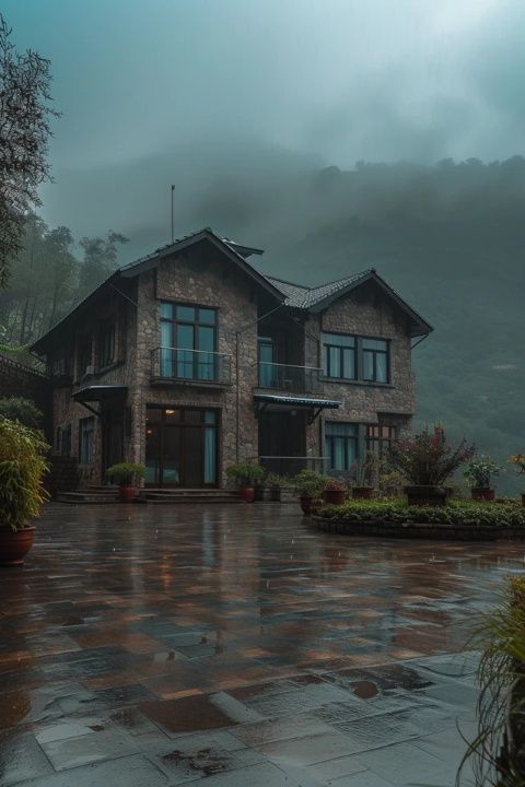 今天我?guī)Т蠹胰ヒ粋€地方，就是這里古月山莊,古月山莊對印江人來說點都不陌生了