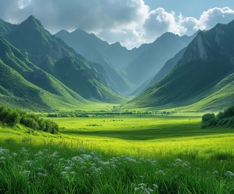 蓮花山下，微風(fēng)輕拂，感受自然的氣息與溫暖的陽光