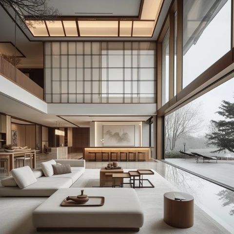 深圳極簡豪宅設計：寧靜雅致的都市居住藝術與品質(zhì)生活典范