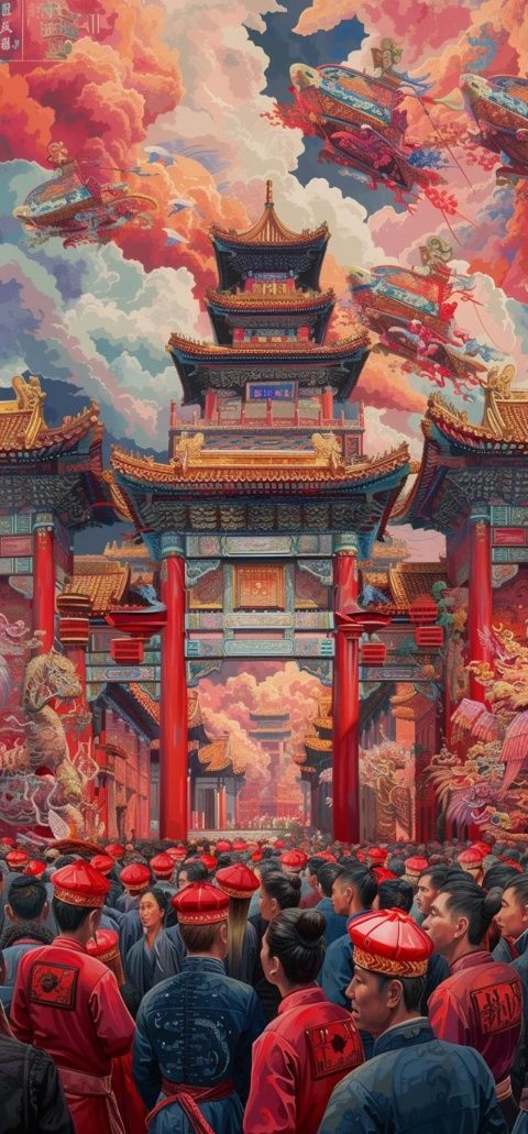 一場(chǎng)盛大的聚會(huì)——描繪夏天