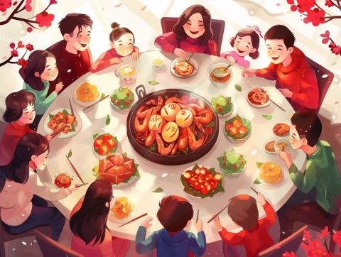 各地過(guò)年的風(fēng)俗習(xí)慣與美食(農(nóng)村過(guò)年風(fēng)俗習(xí)慣與美食的盛宴)