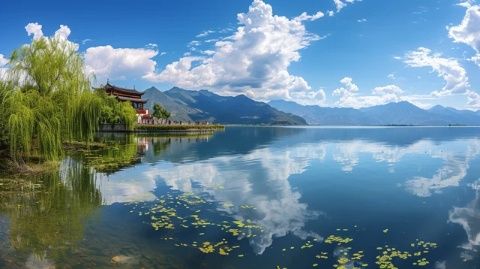 巢湖之畔的老山島風(fēng)光之旅