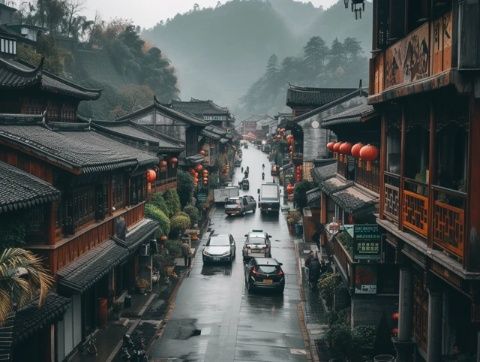 探索鹿寨中渡古鎮(zhèn)：歷史風(fēng)韻與山水之美