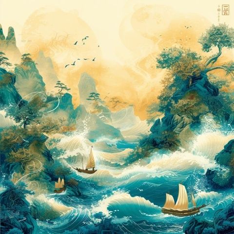 季節(jié)交替之際，黃水漲肥歸家" 