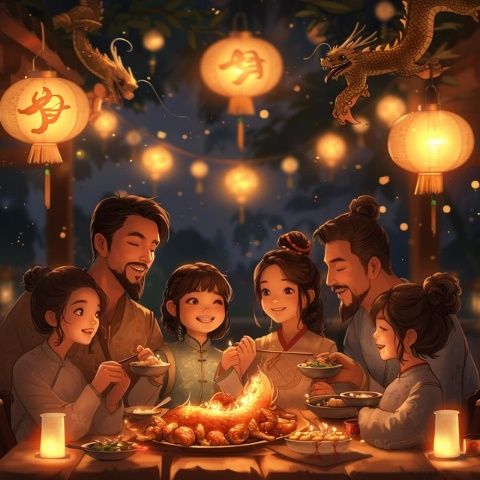 
閔行夏夜魅力無限：燈火璀璨，美食共享，親子歡樂時光