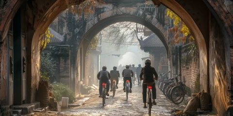 昨天跟媳婦去了一趟忻州古城溜達(dá)，剛開(kāi)始只是抱著打卡的心態(tài)去的