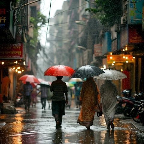 
哈密天氣突變！暴雨高溫交替來襲，暴雨預(yù)警及美食文化探秘。