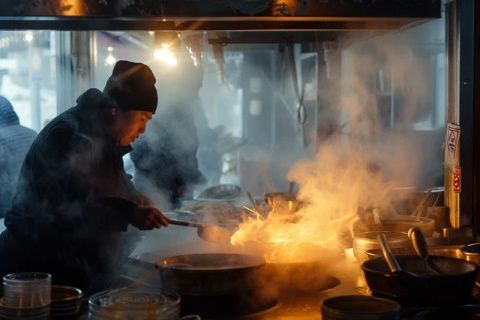 炎熱夏日中的冷涼甜美之旅：一小男孩的冰淇淋經(jīng)歷