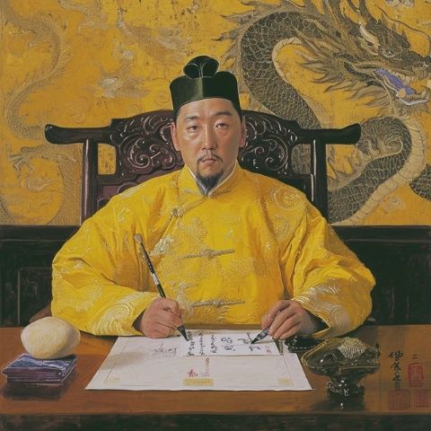 一份清道光八年撰寫的譜序，可以領(lǐng)悟六百多年前宗族遷移的軌跡和歷史