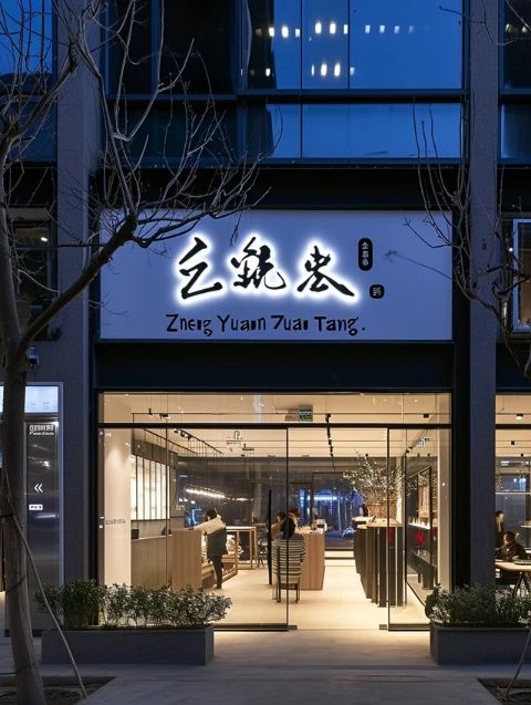 今天要來(lái)吃盛京人人了，就在老四季總店對(duì)面,老四季門(mén)口依然火爆，總店還得排隊(duì)