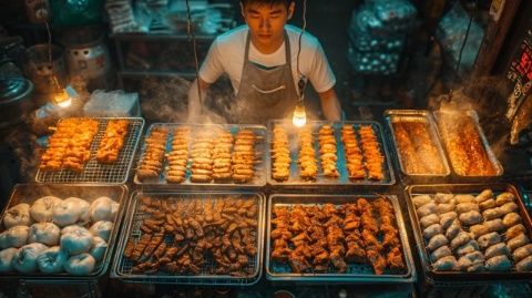 杭州夜宵必嘗：燒烤、臭豆腐與豆花烤魚的絕配美食