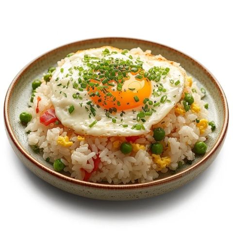 家庭版豬油炒飯做法分享，粒粒分明，香濃可口！