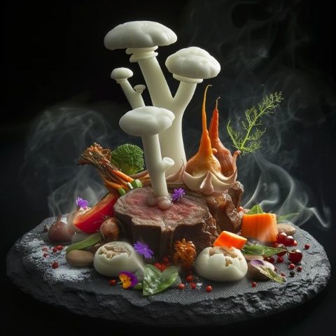 美食佳肴以花卉命名:花開滿園的美味盛宴
