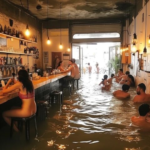 暴雨突襲，建筑工人餐館避雨偶遇“白酒新寵”，老板一番話引熱議