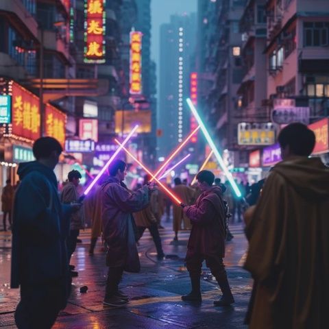 汗在某個(gè)網(wǎng)絡(luò)論壇上，有位香港網(wǎng)友發(fā)帖稱香港人已經(jīng)進(jìn)化到一個(gè)新的境界