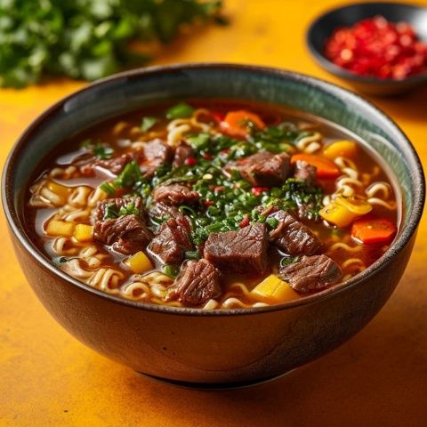 重慶路邊攤的巨型紅燒牛肉面，成為了挑戰(zhàn)自我的試金石