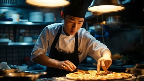 太勵(lì)志了！廣東深圳，有一家餐館生意特別火爆，廚師們都忙的顧不過(guò)來(lái)，萬(wàn)萬(wàn)沒(méi)想到