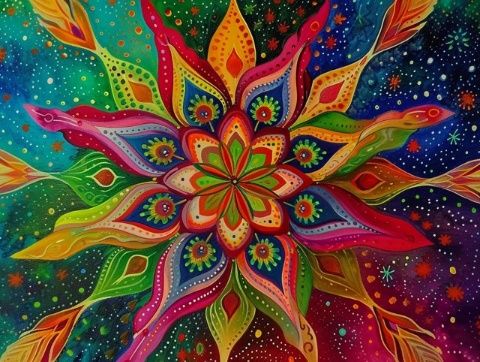 彩虹色創(chuàng)意繪畫：SC色彩筆教程，打造夢(mèng)幻手繪作品