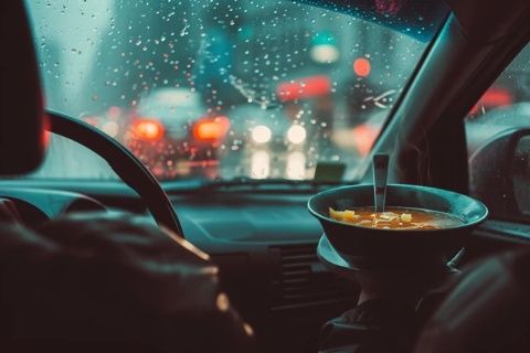 網(wǎng)約車司機(jī)的零食奇遇