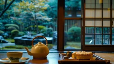 京都之夏：甜蜜庭院下午茶集錦