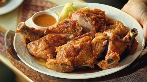今天做一個百分之九十五的人都沒吃過的腐乳炸雞